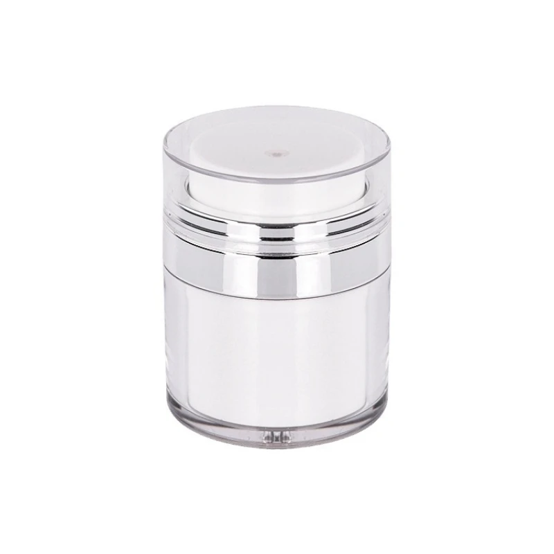 1-delige hervulbare lekvrije cosmetische container vacuümfles lege hervulbare cosmetische pot container lotions dispenser reizen