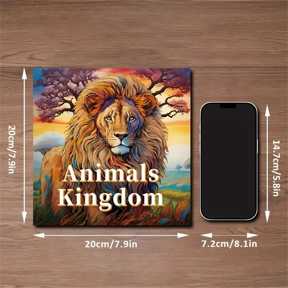 1pc Art Coloring Book 22 Page Coloring Books Gift For Birthday Party Relieve Stress Kill Time Graffiti Painting Drawing Art Book