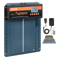 VEVOR Automatic Chicken Coop Door with Light Sensing Remote Control Auto Chicken Door Opener Chickens Supplies Battery Powered