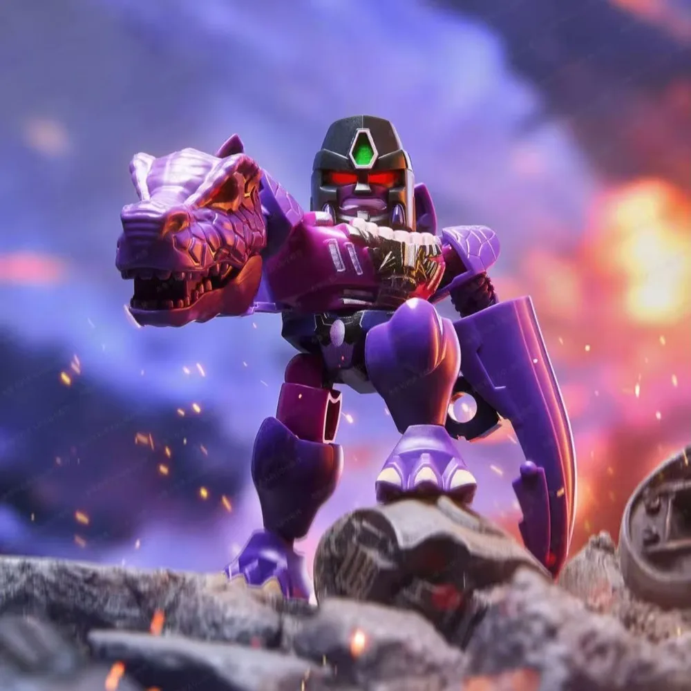 Blokees Transformation Defender Version 6 boîte aveugle BW Megatron figurines jouets assemblage modèle Kit garçon enfant cadeau d'anniversaire