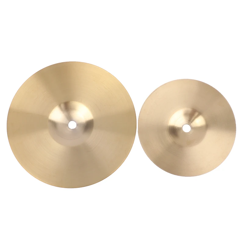New 6/8/10Inch Drum Brass Cymbals Percussion Splash Crash Hi-Hat Jazz Drum Cymbal For Musical Instrument Part Drums Cymbal