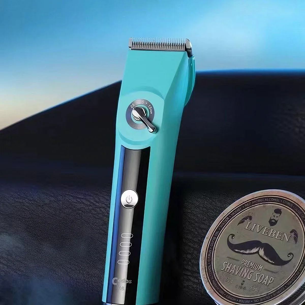 CODOS K6 Máquina para cortar cabello profesional, interfaz USB inalámbrica, máquina de corte de pelo para hombres, cortadora de pelo eléctrica