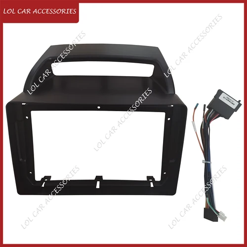 Imagen 2 del producto 9 pulgadas para KIA Carnival VQ 2006-2016 Radio de coche DVD GPS MP5 estéreo reproductor Android unidad principal 2 Din Panel de tablero marco de instalación de Fascia