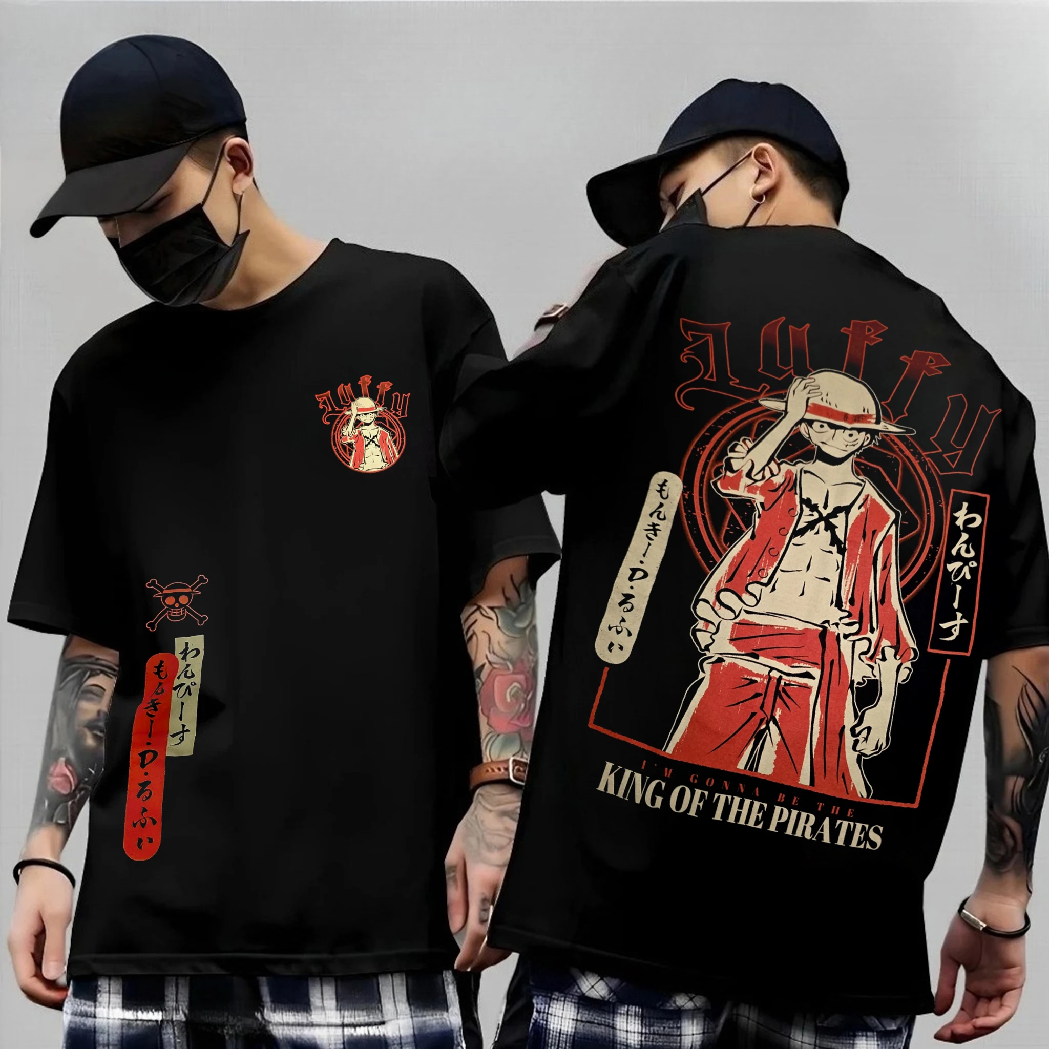 One Piece Anime T Shirt Men Women Cotton Short Sleeve Tee Tops 2026 Summer Luffy Zoro Sanji Graphic Print Streetwear Casual Y2k