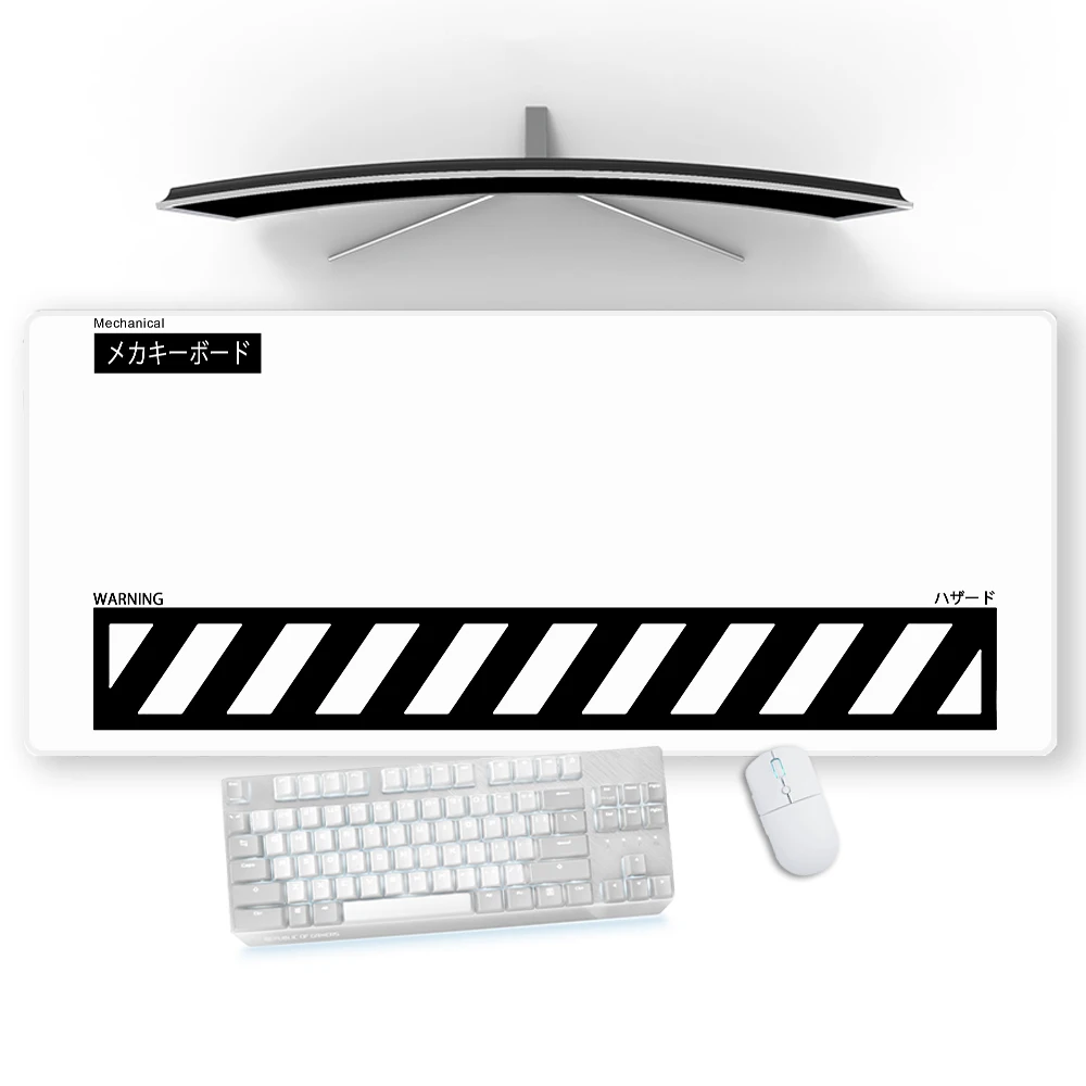 1200x600 Mat Mouse Carpet Speed Mouse Pad Gamer Mechanical Keyboard Mousepad 900x400 Black White 100x50 Rug Gaming Extra Large