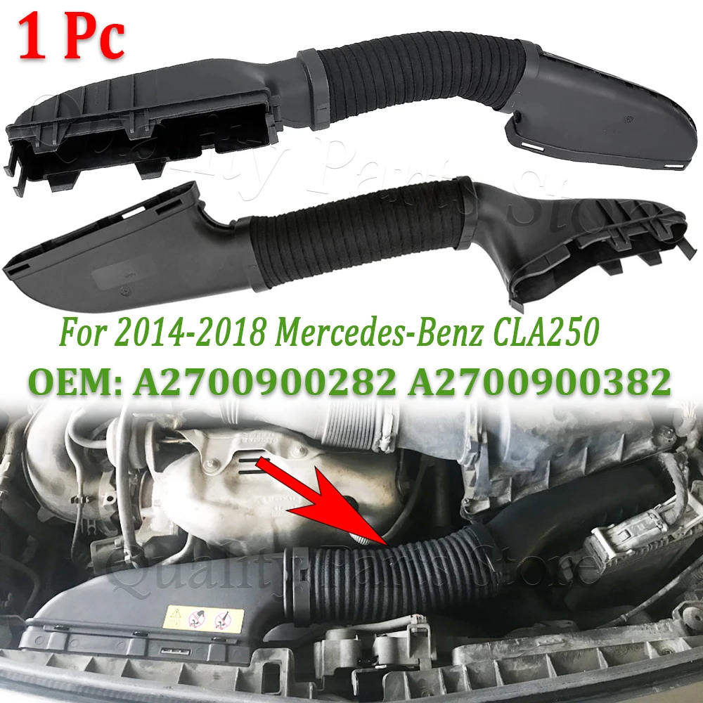 

Для Mercedes-Benz B класса 2012 2013, воздухоочиститель двигателя, шланг впускного воздуховода, новый A2700900282 A2700900382 A2700900100 2700900282