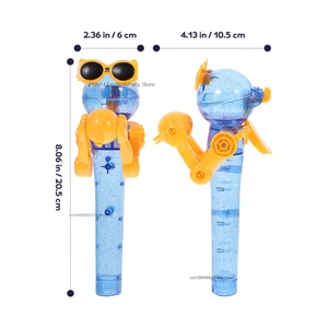Kreatives Lutscher Roboter -Roboterspielzeugunterstützung, Dinosaurier essen, Pop -up -Fall, Süßigkeitenspeicher, legales Spielzeug, Partybevorzugungen, Kindergeschenke, 1PC 8 Hauptverkäufe Dinosaurier Lollipop - №8