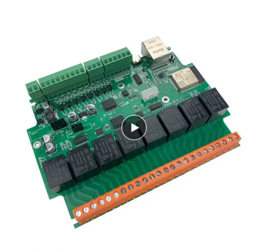 KC868-A8 이더넷 RS485 릴레이 ESP32 개발 보드 와이파이 스위치 ESPhome 홈 어시스턴트 타스모타 DIY