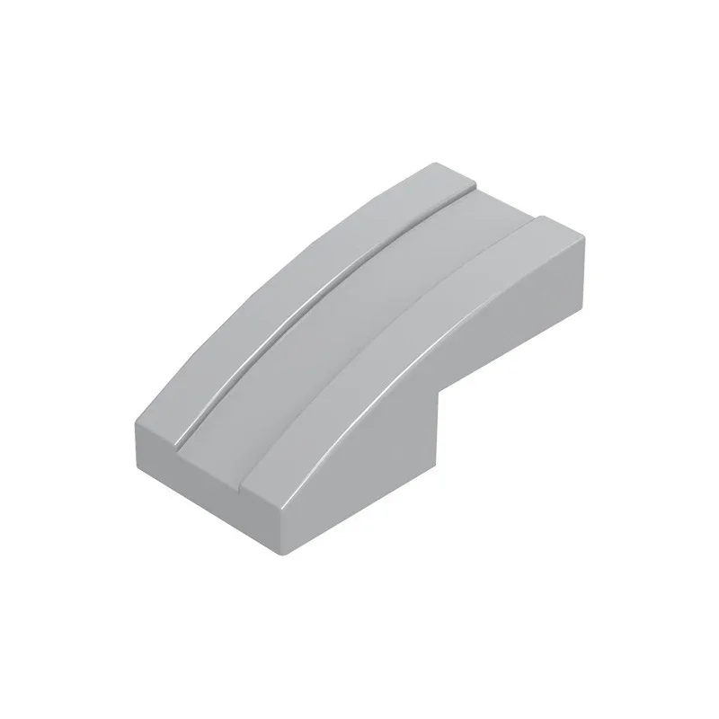 MOC 10 قطعة منحدر خاص 11477 واط منحني 2x1x2/3 مجموعة مكعبات البناء قلعة منزل مع خطوط لوحة الجسيمات لعب هدايا الأطفال