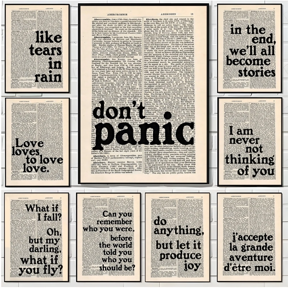 Autocollants d'affiche de réussite avec citations de motivation, peinture murale auto-adhésive pour chambre à coucher, salon, décoration HD de maison, cadeau