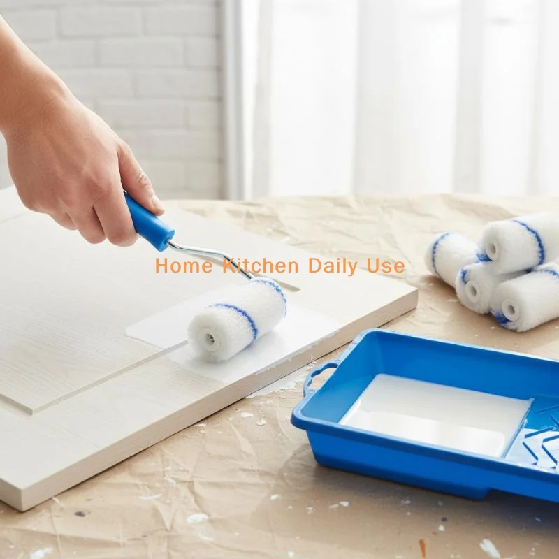 

portableSmall Paint Roller 2 Inch Foam Roller Kit with Paint Tray Liner for Touch Up Furniture Cabinet Moldingscommonly used