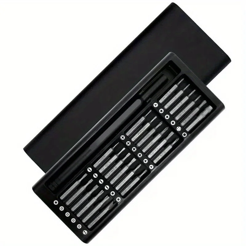 

24 In 1 Precision Screwdriver Set Magnetic Mini Repair Tool Kit with Phillips Slotted Torx Bits for Phones Laptops Electronics