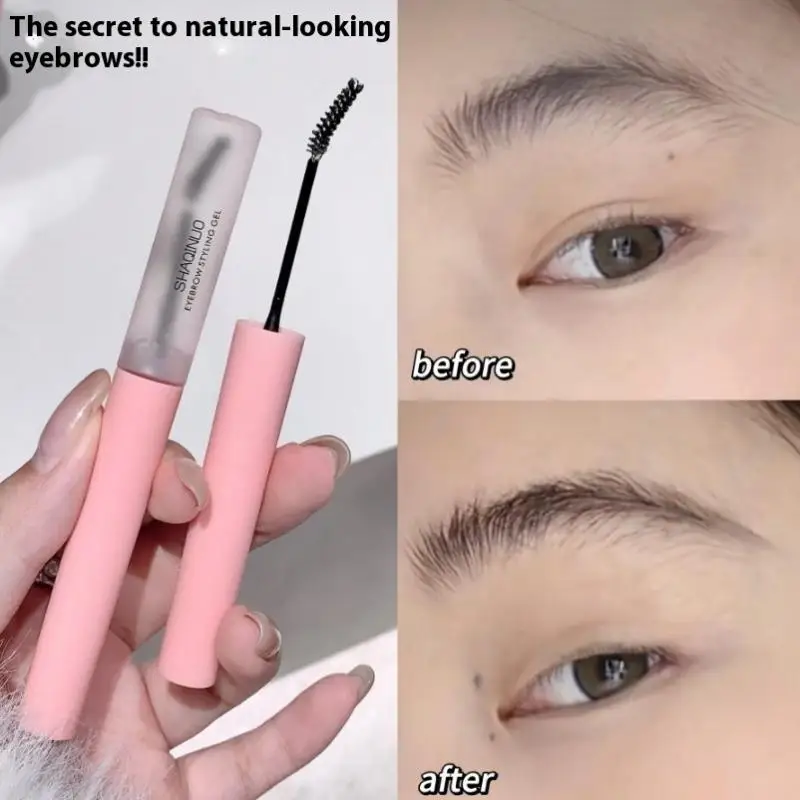 Gel transparente resistente al agua, crema de estilismo para cejas, fijación duradera, potenciadores de cejas, maquillaje líquido transparente, capa sellada para cejas, cosmético