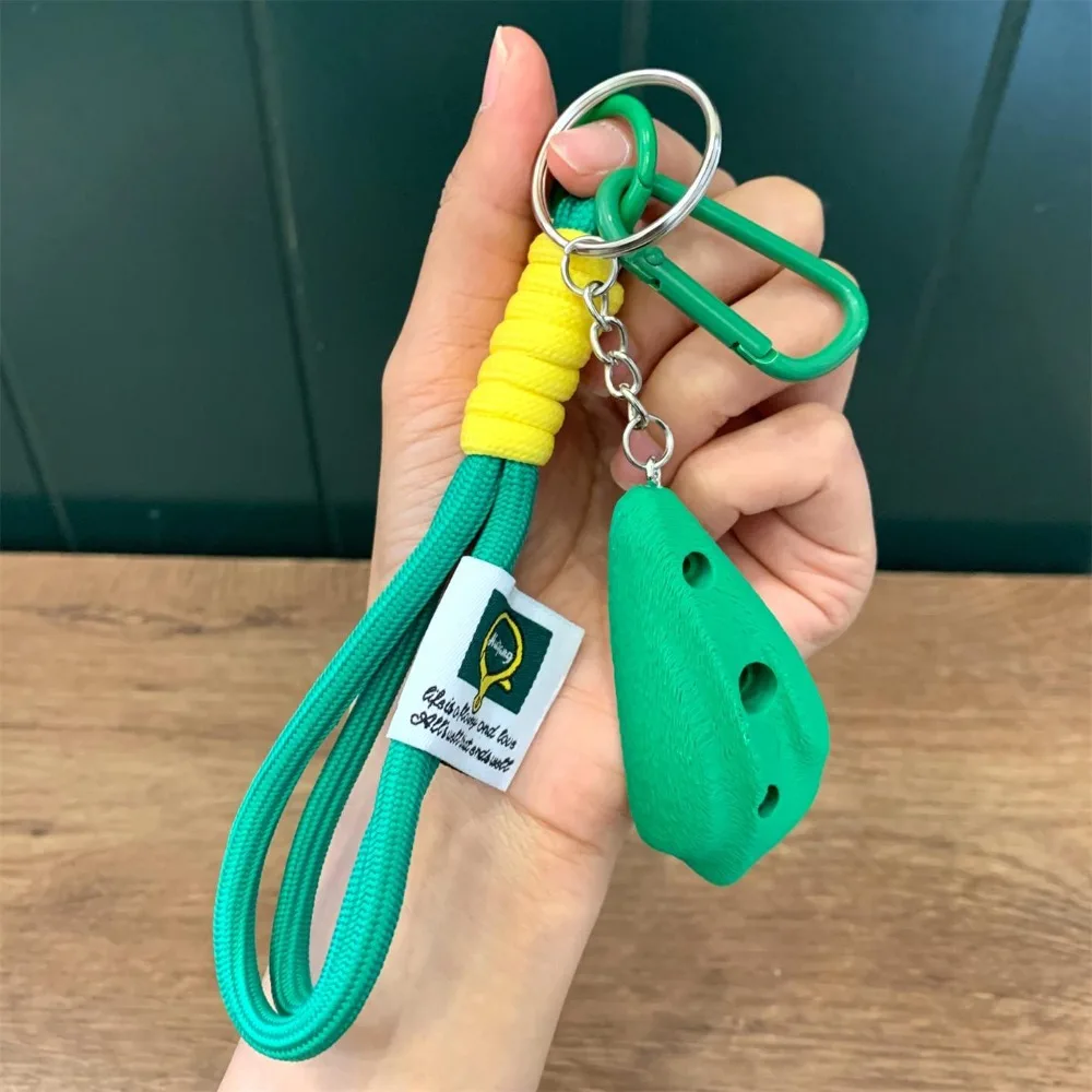 3D Printed Climbing Keychain Wristband Design Handmade Rock Climbing Pendant Creative Shape Climbing Accessories