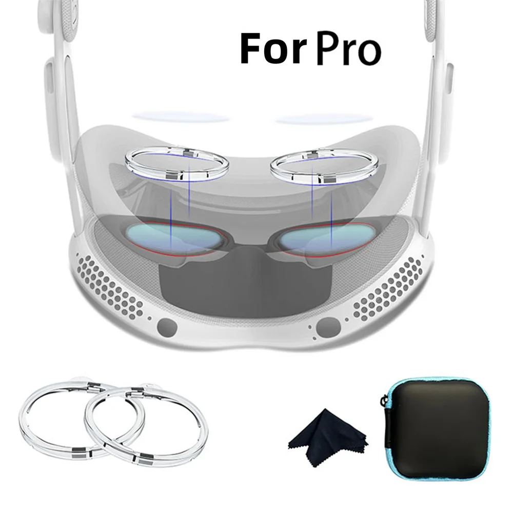 إطارات قصر النظر المغناطيسية للعدسات الاحترافية ، مقاومة للضوء الأزرق ، إطار واقي ، إكسسوارات نظارات VR