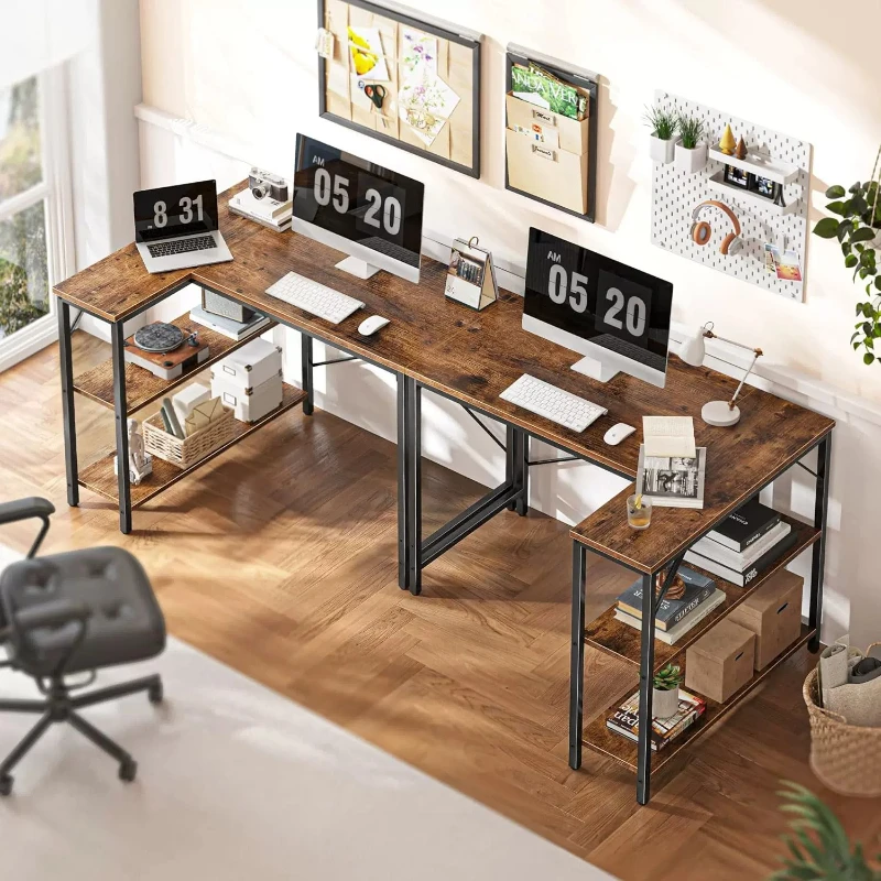 Low Price L Shape Office Desk Modern Minimalist Executive Work Laptop Office Desk Portable Stand Up Escritorios Luxury Furniture