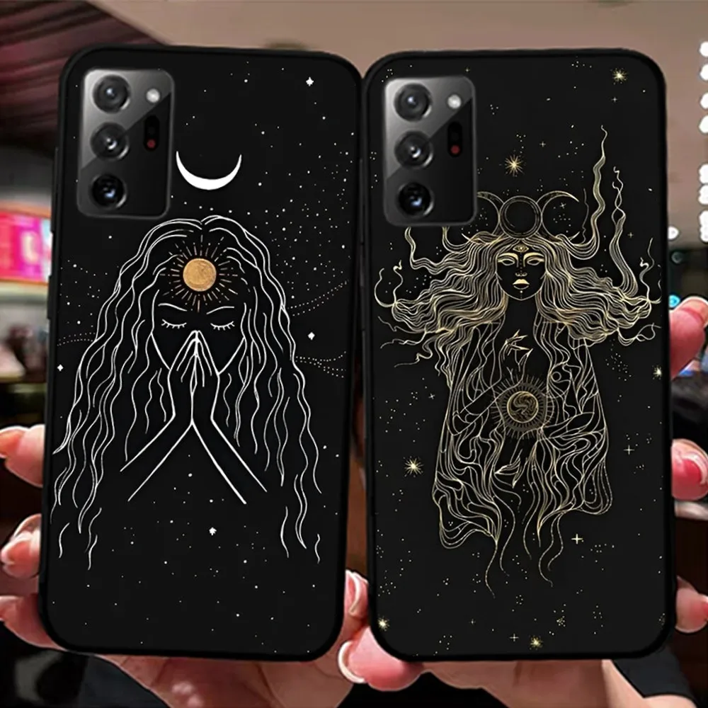 L-Lantern in the M-Moonlight Art Phone Case For Samsung Note 8 9 10 20 pro plus lite M 10 11 20 30 21 31 51 A 21 22 42 02 03