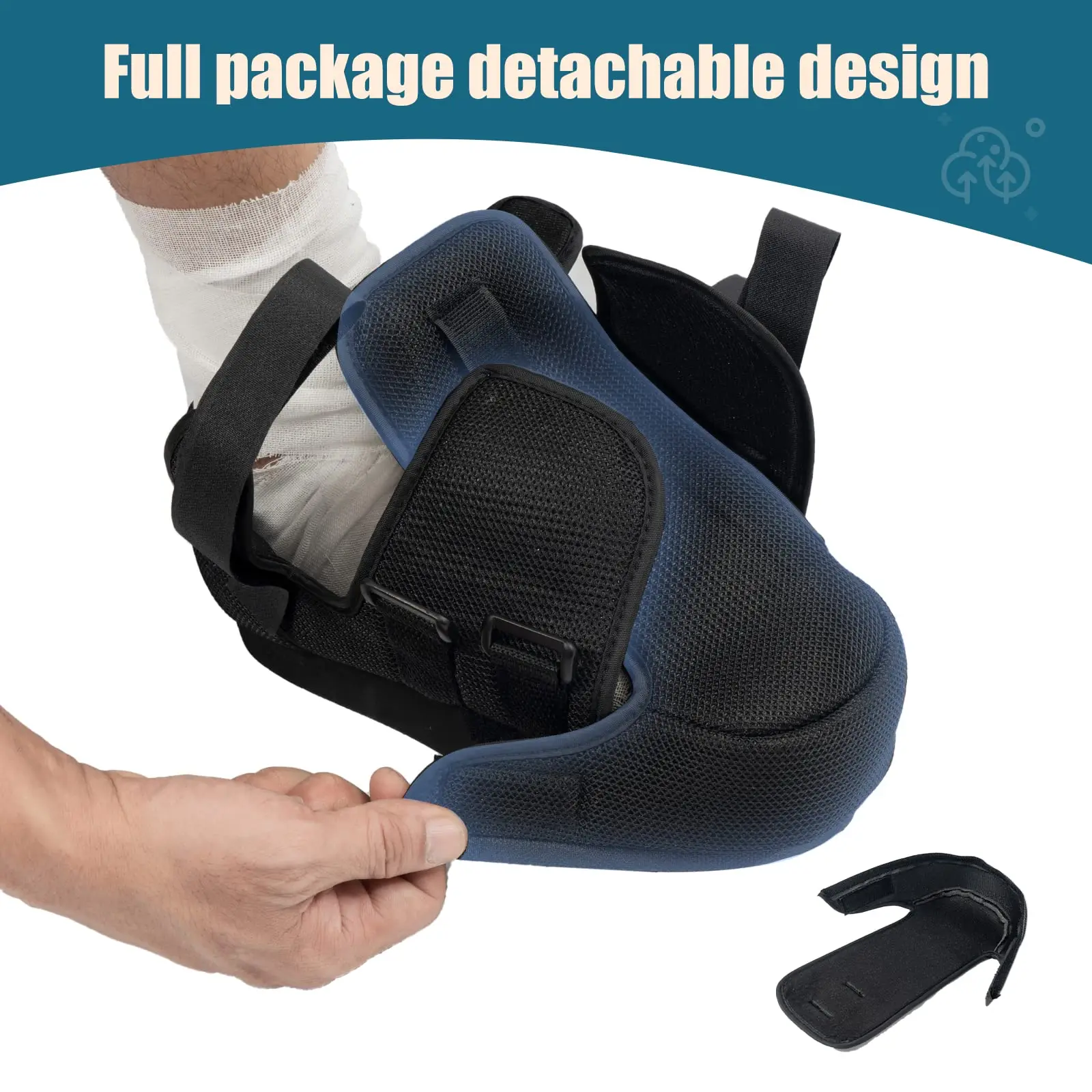 Post Op Shoe Orthopaedic Offloading Cast Boot Breathable Foot Supports Shoes Closed Toe Removable Open Forefoot Shoe f