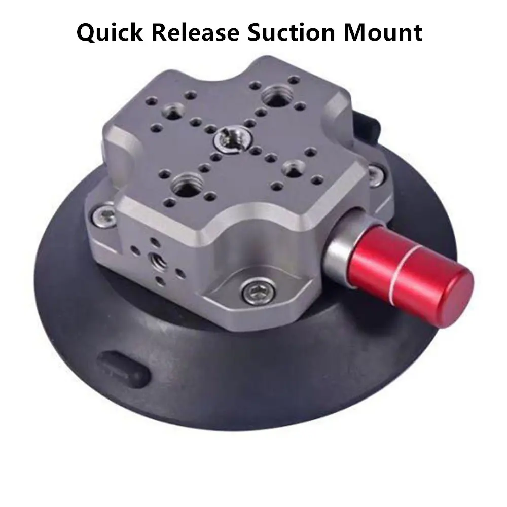 

New 4.5/6inch Quick Release Car Suction Cup Camera Mount for Car Travel Holder Stand Barcket for Gopro DSLR Action Camera Mount