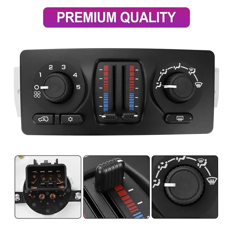 

Climate Control Module Manual For Chevy GMC Cadillac Buick 599-210XD 599210XD A/C Heater Air Conditioning System