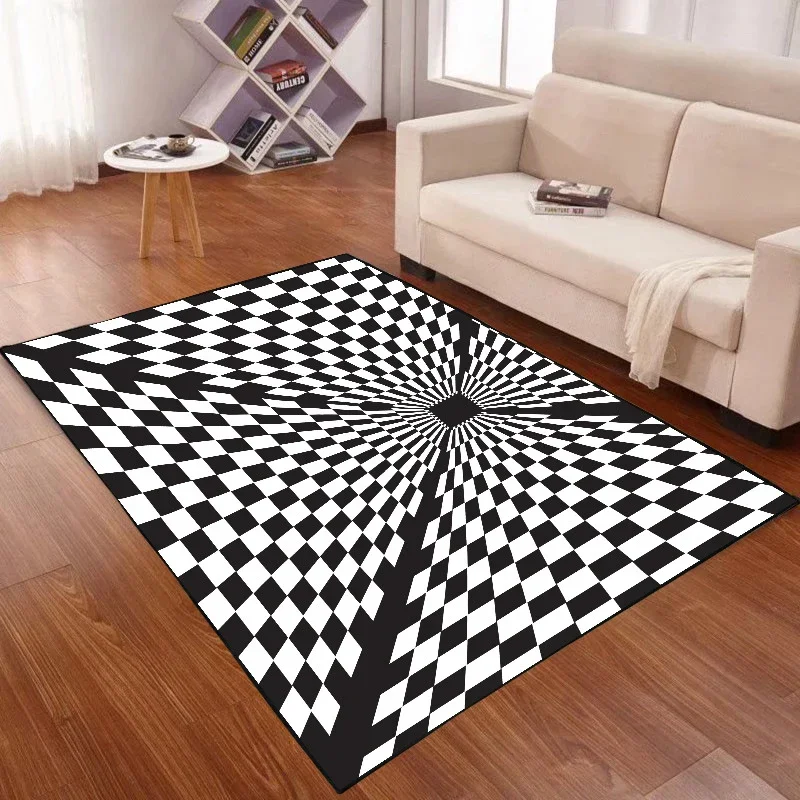 

3D Visual Bathroom Mat Super Absorbent Kitchen Non-slip Rugs Home Living Room Decoration Drying Footpad Hallway Balcony Carpet