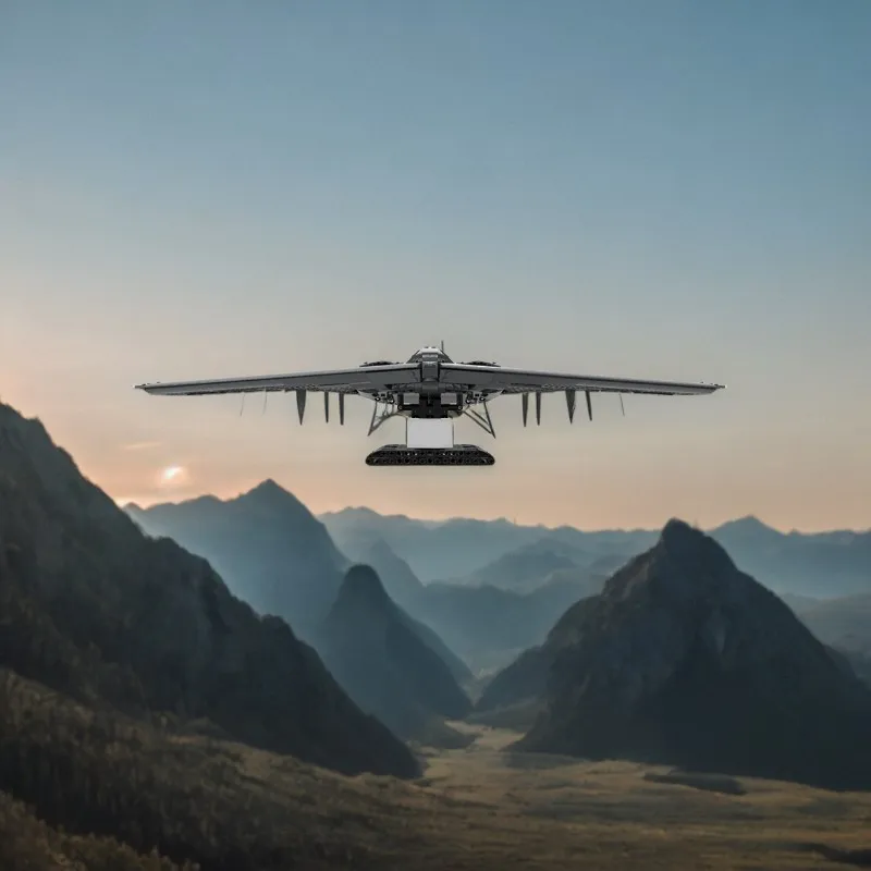 

1853 шт. обучающие строительные блоки масштаб 1:72 B-2 Spirit креативные скульптуры игрушки для детей подарок на день рождения и Рождество кирпичи
