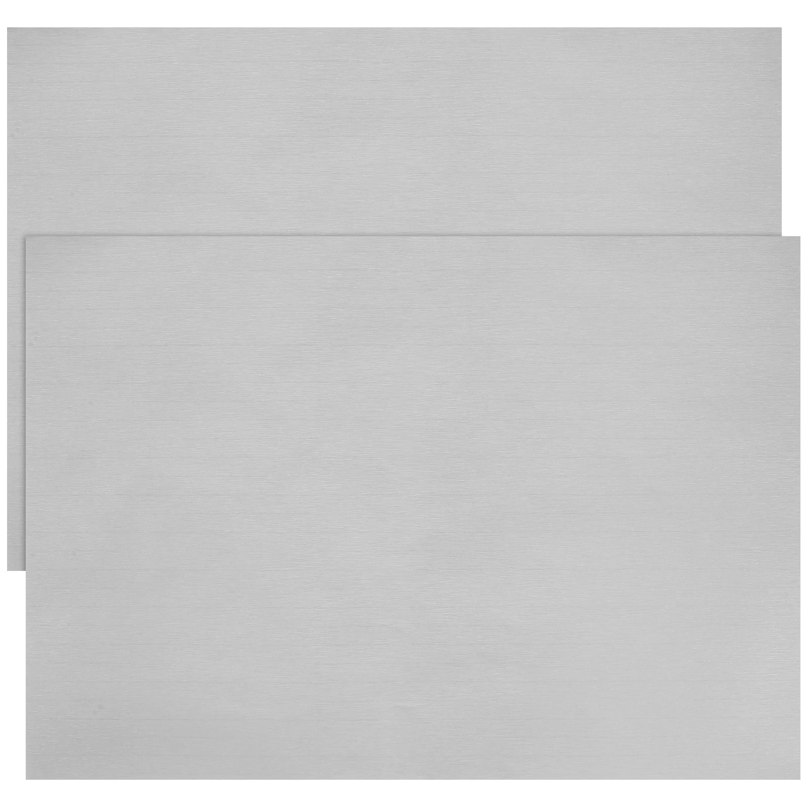 

2pcs Laptop Skin Protective Film Sticker Cover Texture Silver Color Changing Decor PVC Material Non Fading for Computers