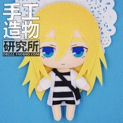 Anime Angels Of Death Zack Rachel Gardner DIY Handmade Pendant Material Package Cosplay Accessories Cartoon Plush Keychain Decor
