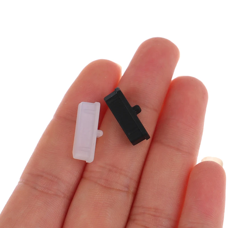 10pcs Dust Plug For Display Port Protective Cover Rubber Covers Dust Cap For Computer Dust Cover For Rubber Covered Computers