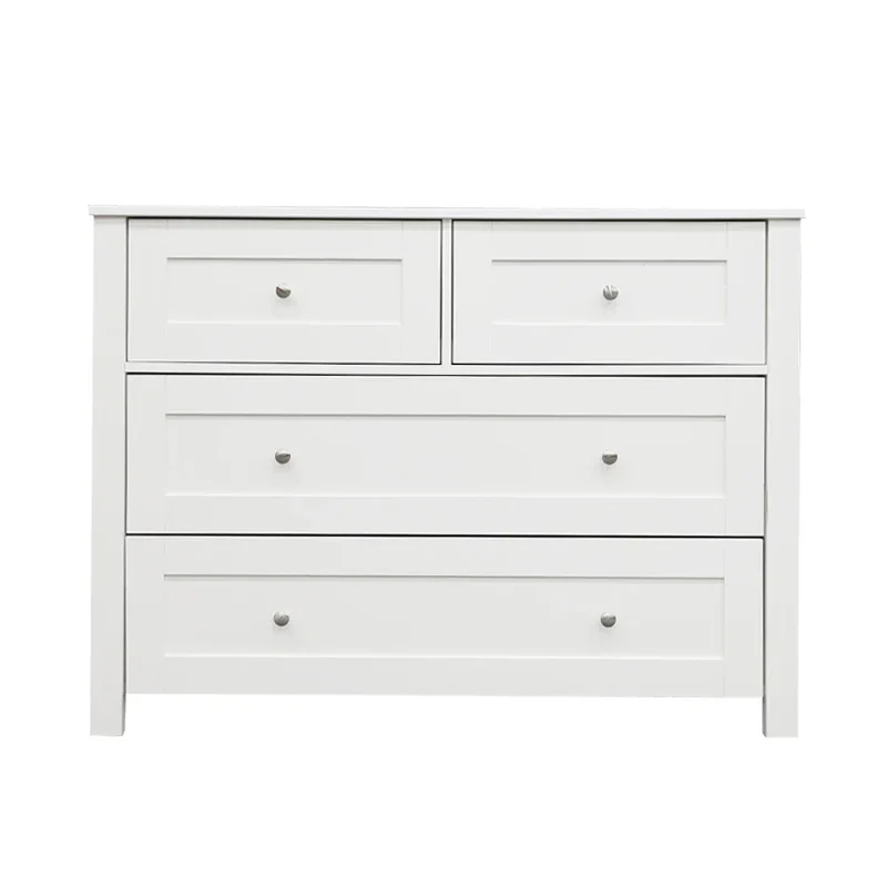 Classic Style Chest of Drawers White Cabinet Dresser Drawers Bedroom Furniture 3 Drawer Dresser