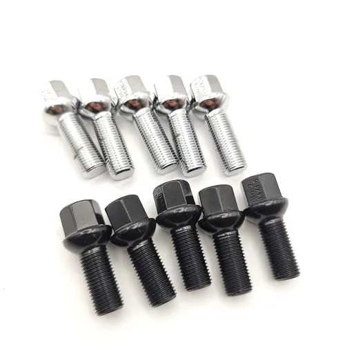 Imagen 1 del producto Perno de maletero para asiento de bola, 5 unidades, 14x1, 5, 28/35/40/45/50/55/60/65MM de diámetro para rueda de STOCK MERCEDES Volkswagen Golf Jetta Passat Tiguan