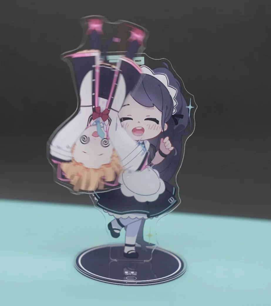 15cm อะนิเมะเกม Blue Archive ภาพเคลื่อนไหว Kawaii Lolita สาวคอสเพลย์อะคริลิค Spin Stand เดสก์ท็อปคอลเลกชันรูปของขวัญ