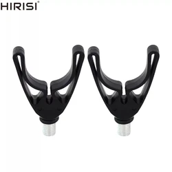 Hirisi 2pcs Carp Fishing Rod Rest Head for Bank Sticks Rod Holder Carp Coarse Fishing