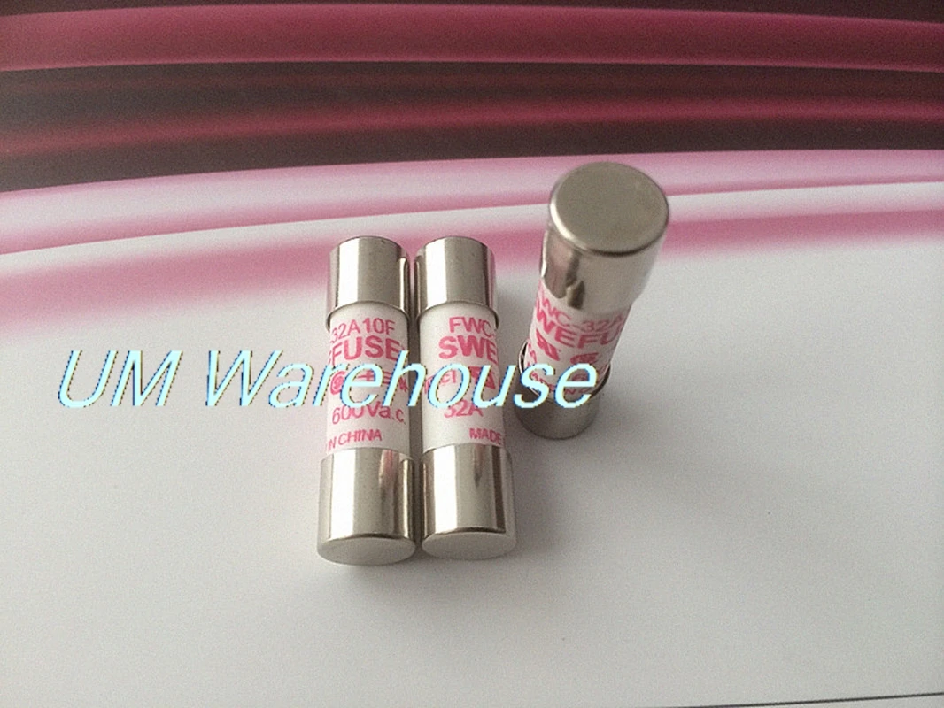 

20pcs FWC-32A10F 32A 600V 10×38mm fuse