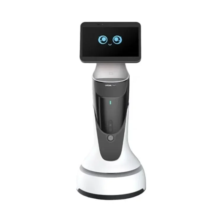 Smart Dancing Reception Humanoid Robot Artificial Intelligent Server Interact Robot For Restaurant