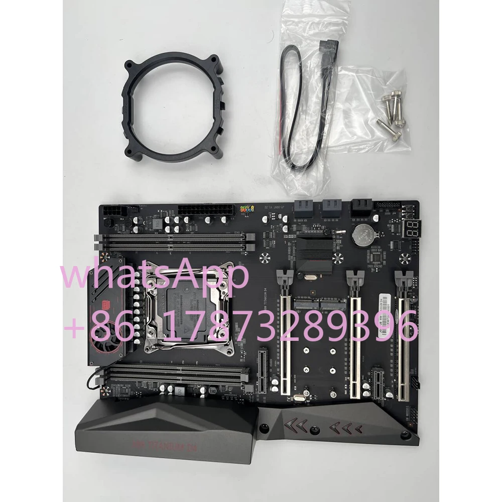 PC Desktop Motherboard For LGA 2011-V3 DDR4 256G BPCI-E 3.0 ATX X99 TITANIUM D4