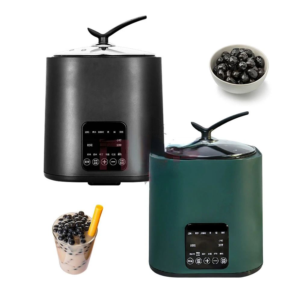 Olla automática de perlas Boba de 1300W, Cocina eléctrica inteligente de burbujas, Tapioca, 9L de perlas de tapioca