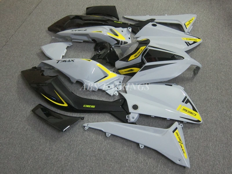 Injection Mold New ABS Fairings Kit Fit for YAMAHA Tmax 530 2012 2013 2014 12 13 14 Bodywork Set Gray Black