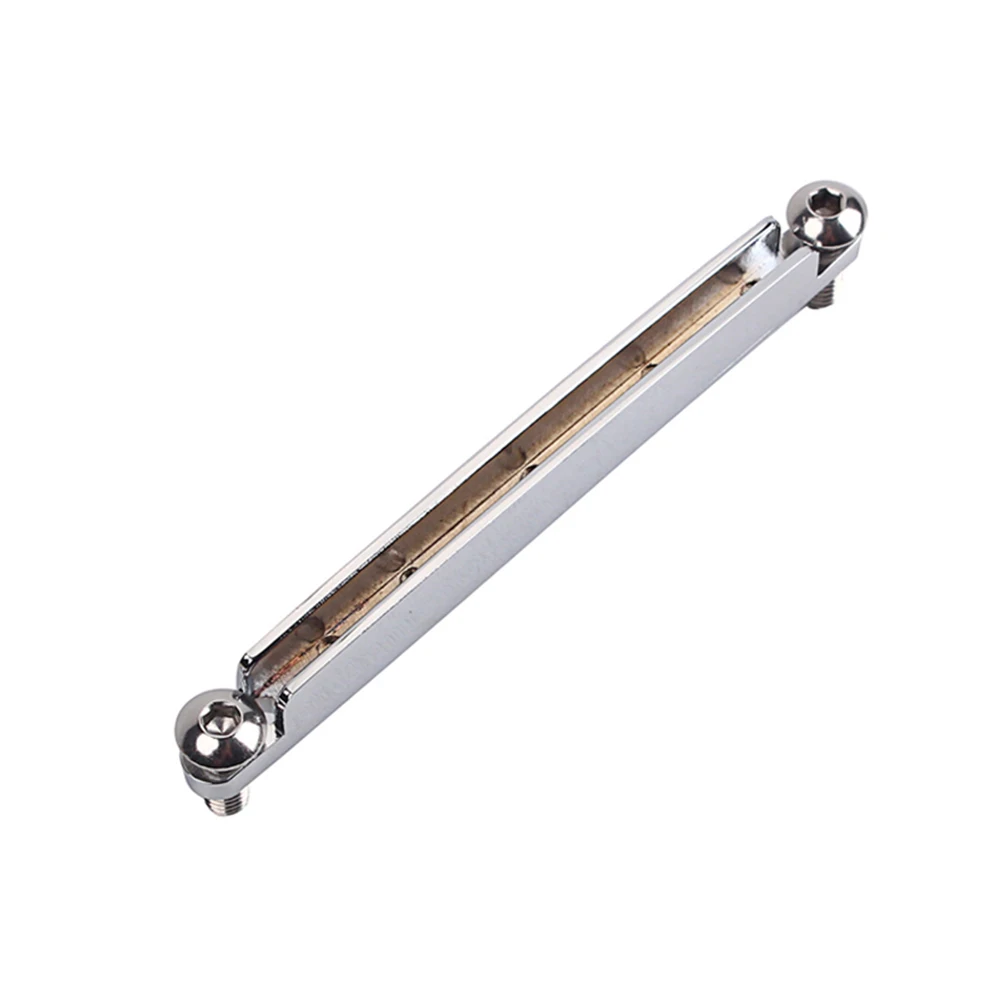 

Pillow Metal Guitar Bridge Saddle Acoustic Silver Parts for Bass