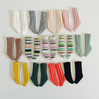 Handmade Candy Color Blyth Stripe Socks Doll Clothes For blyth Barbies Holalal Azone OB24 Doll shoes Accessories