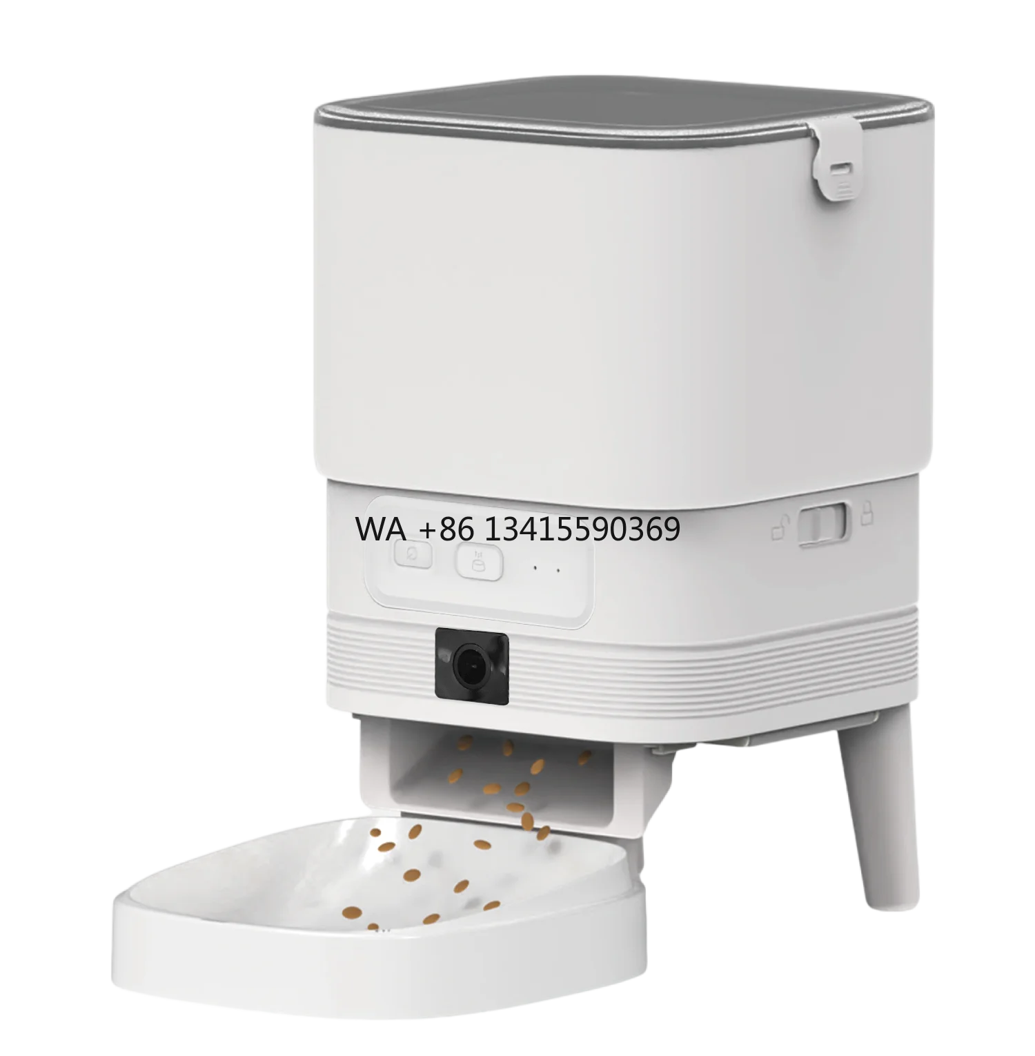 

Tuya APP Control WiFi Smart Pet Feeder Automatic Pet Dog Cat Feeder Cheap Pet Food Dispenser for Dog Cat with
