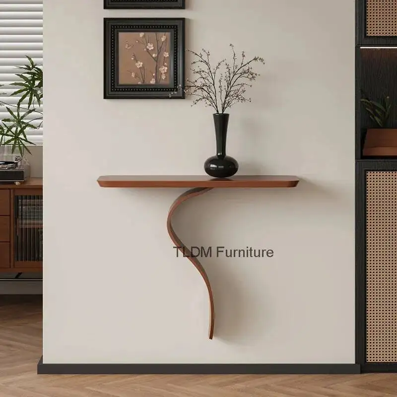 

Wabi Sabi Vintage Console Tables Minimalist Elegant Slim Chic Console Table Glamour Chinese Console Meuble Furniture Living Room