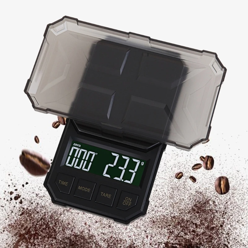 1kg/2kg Coffee Scale Digital Display Pocket Kitchen Electronic Scale with Timer