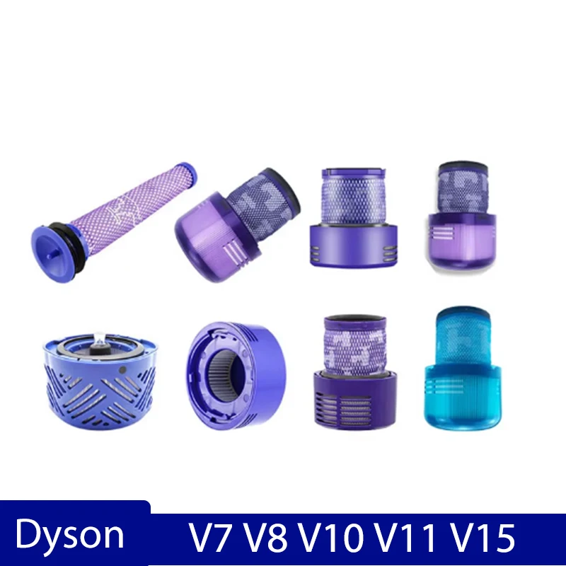 مرشحات بديلة لدايسون V6 V7 V8 V10 V11 V12 V15 قبل Hepa Post Filter مرشحات مكنسة كهربائية أجزاء