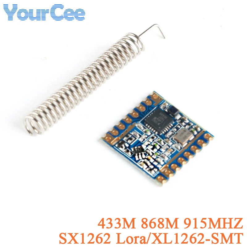 SX1262 XL1262-SMT 433MHz 868MHz 915MHz LoRa Spread Spectrum Wifi Wireless Transceiver Module Low Power Consumption