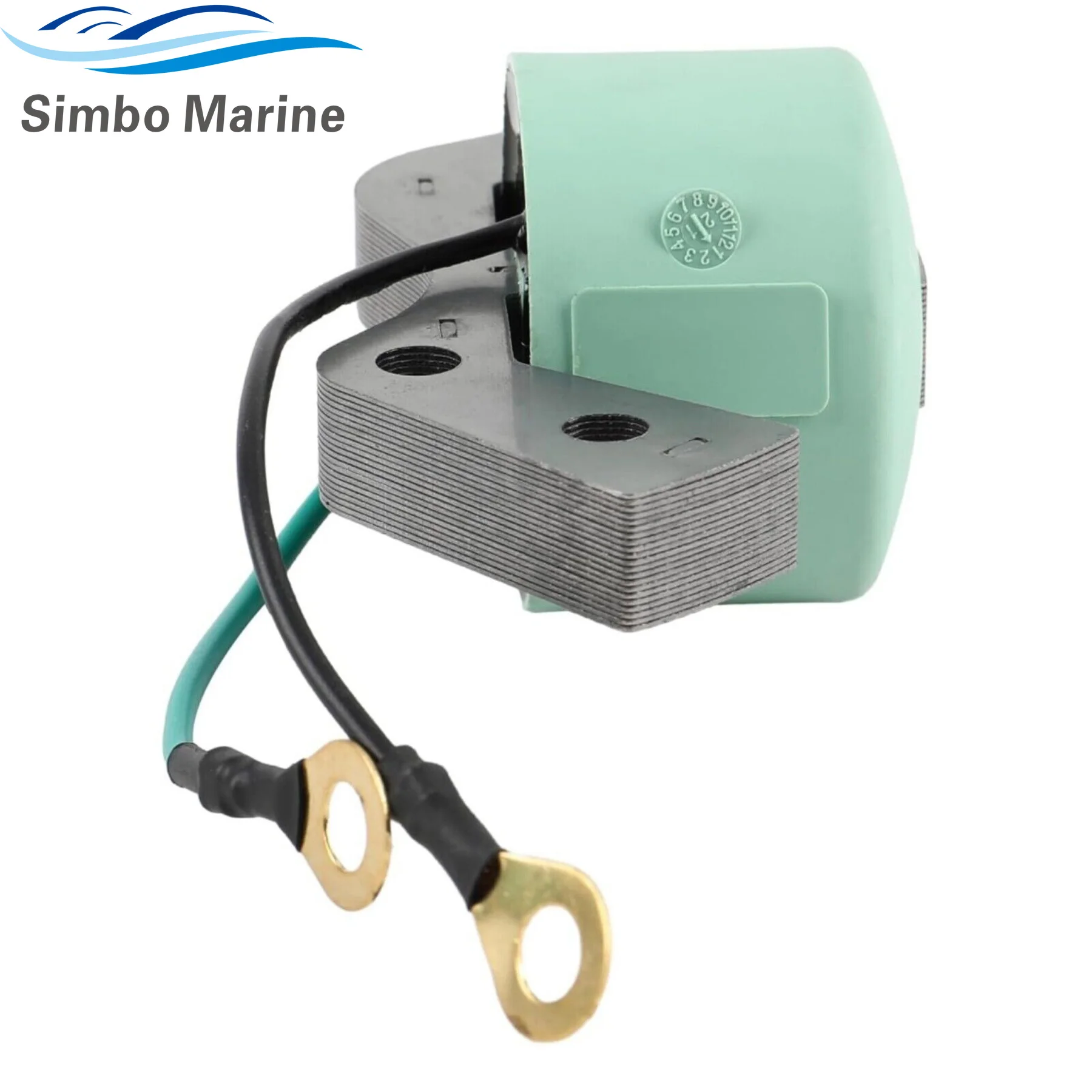 584477 Ignition Coil 580416 580197 for Johnson Evinrude 1.2- 40HP Outboard Engine 580971 777659 582995 18-5181