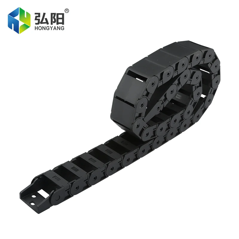 Corrente de arrasto de cabo 15x20 15x30 corrente de arrasto de plástico aberta suporte de transmissão de fio de arrasto de plástico impressora 3d cnc gravação a laser