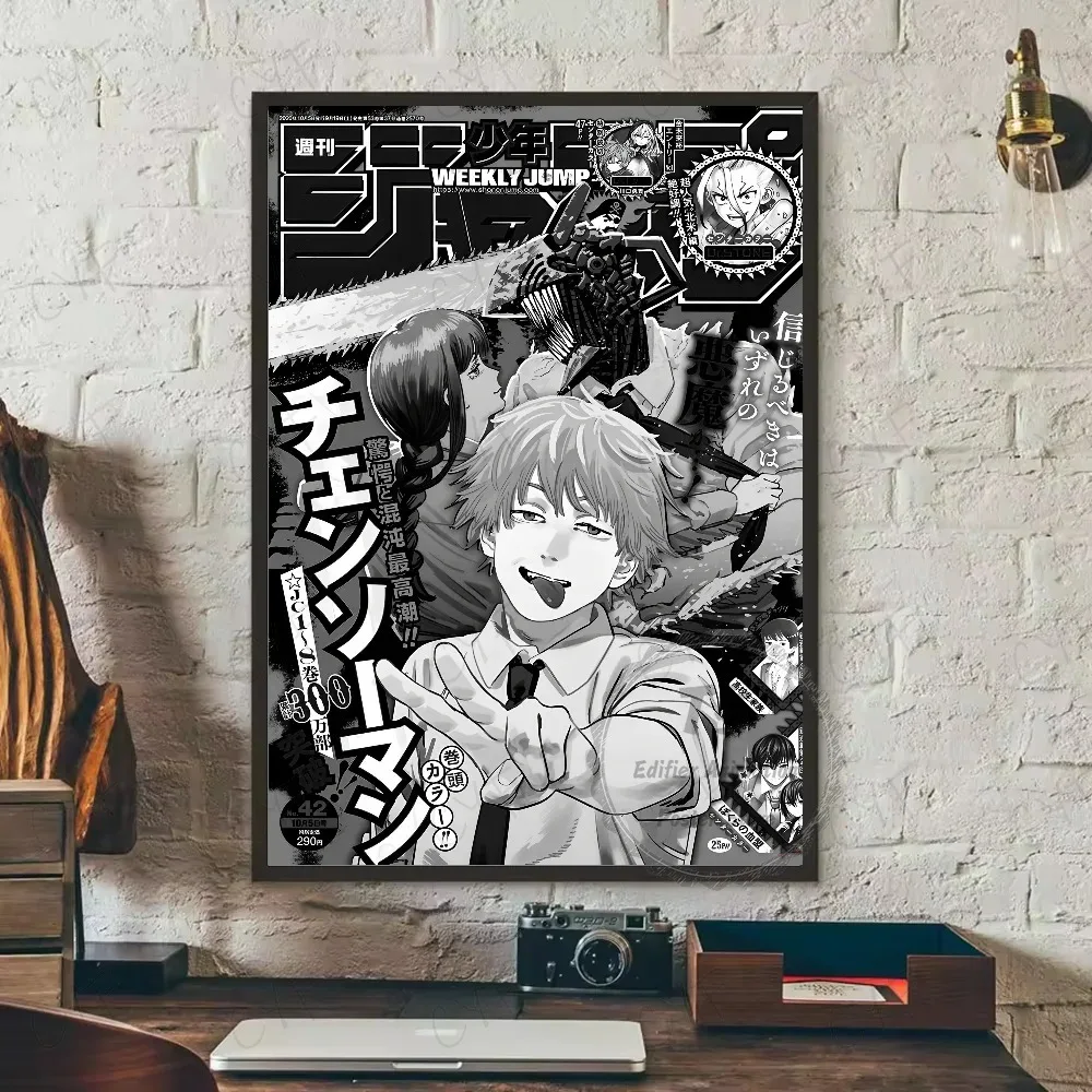 Classic Anime C-Chainsaw M-Man Poster Sticker