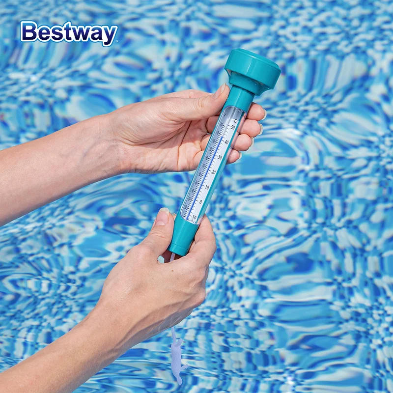 Bestway 58072 Floating Pool Thermometer, Floating Pool Thermometer, Pool Thermometer