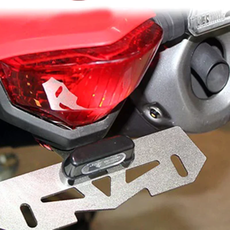 12V Universal Motorcycle 4LED License Plate Light 0.2W Rear License Plate Light With Emark